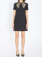 VALENTINO GARAVANI 40 bow dress in couture crepe