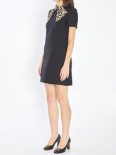 VALENTINO GARAVANI 40 bow dress in couture crepe