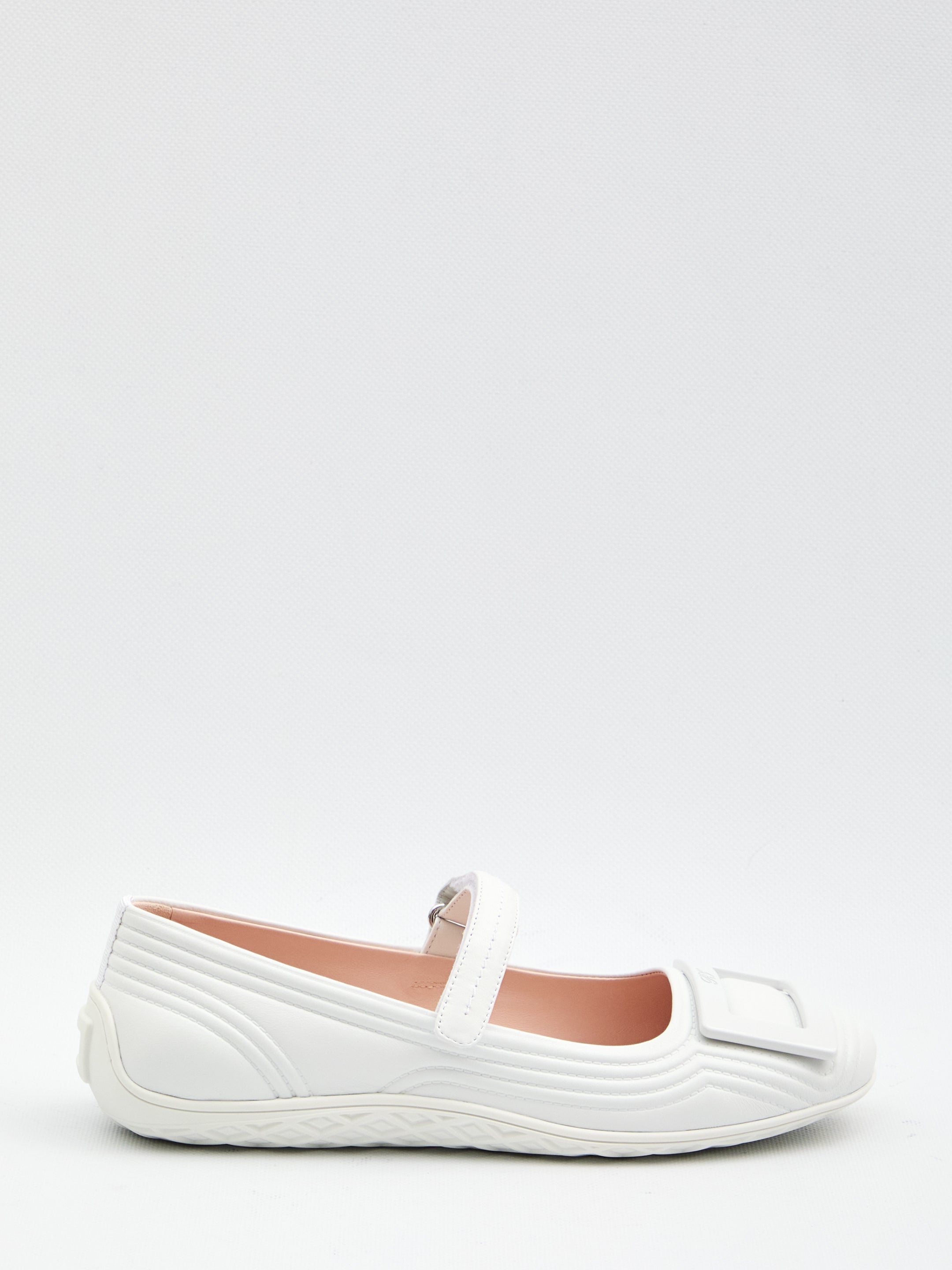 ROGER VIVIER 36 viv low mary janes ballerina 