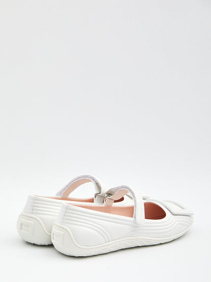 ROGER VIVIER 36 viv low mary janes ballerina 