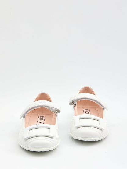 ROGER VIVIER 36 viv low mary janes ballerina 