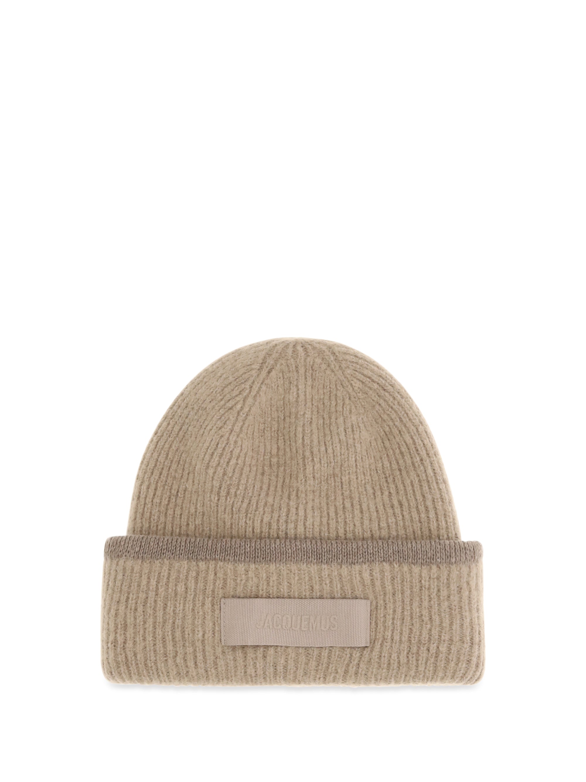 gros grain ribbed beanie