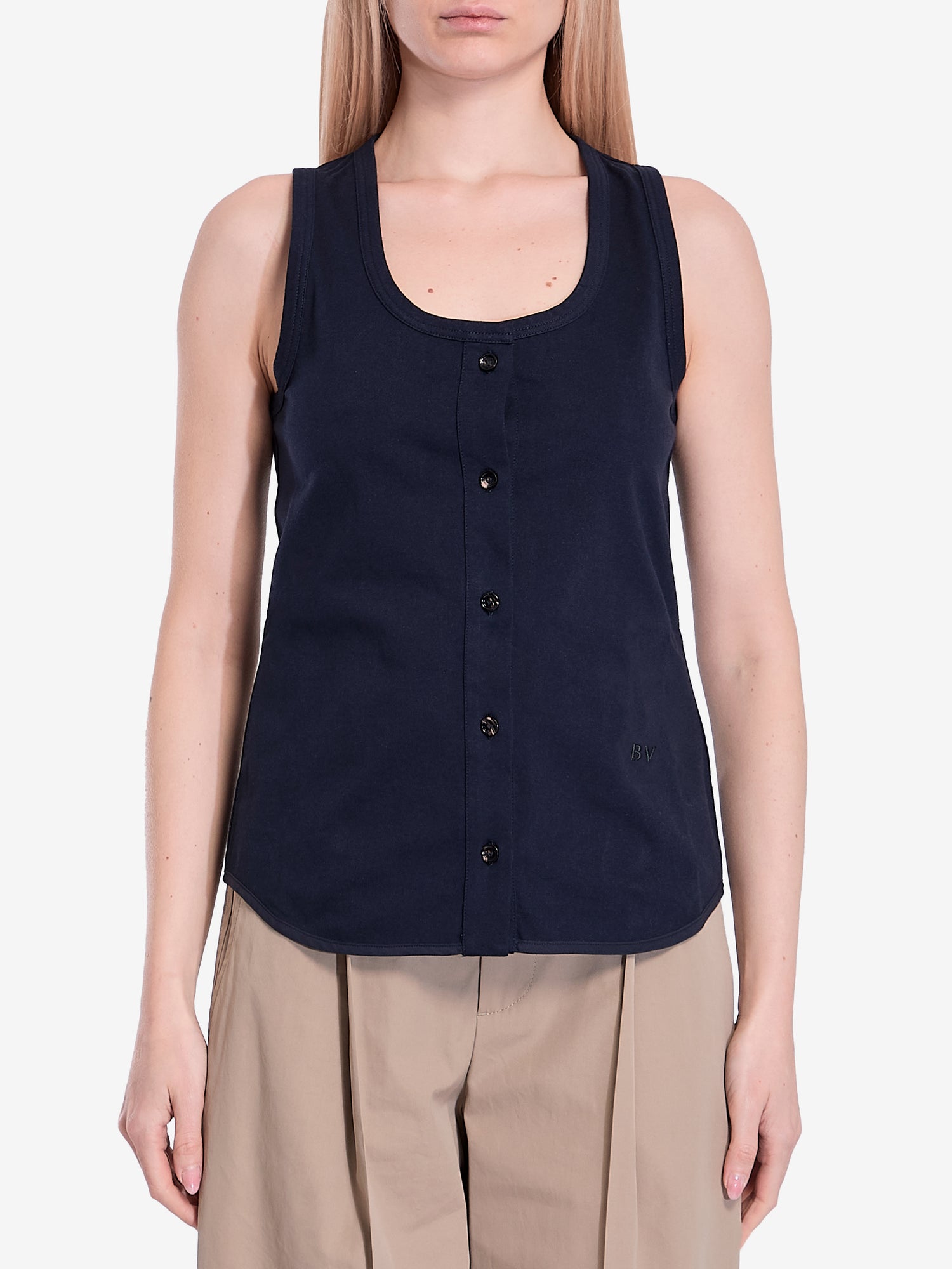 BOTTEGA VENETA XS tank top with buttons
