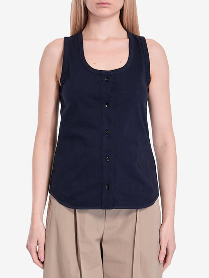 BOTTEGA VENETA XS tank top with buttons