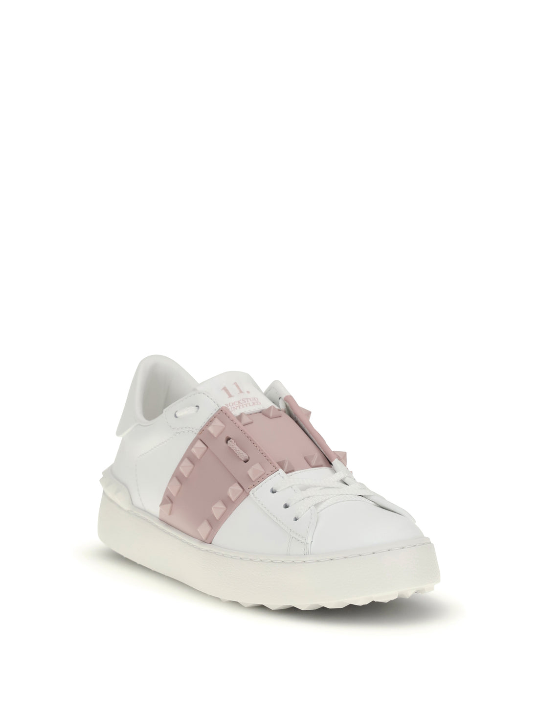 VALENTINO GARAVANI 36 rockstud open sneakers