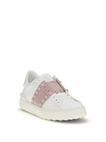 VALENTINO GARAVANI 36 rockstud open sneakers