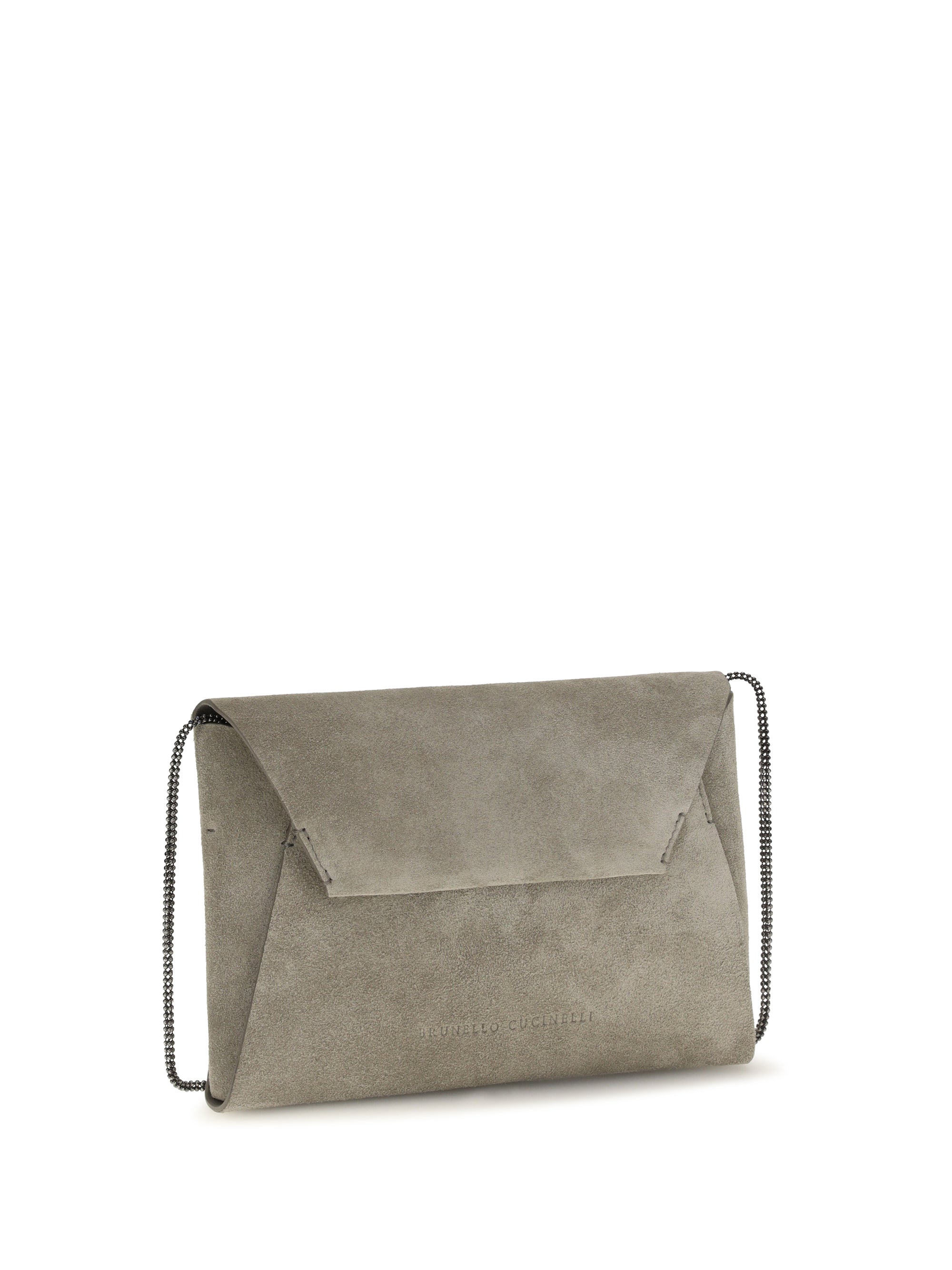 bc duo suede clutch bag