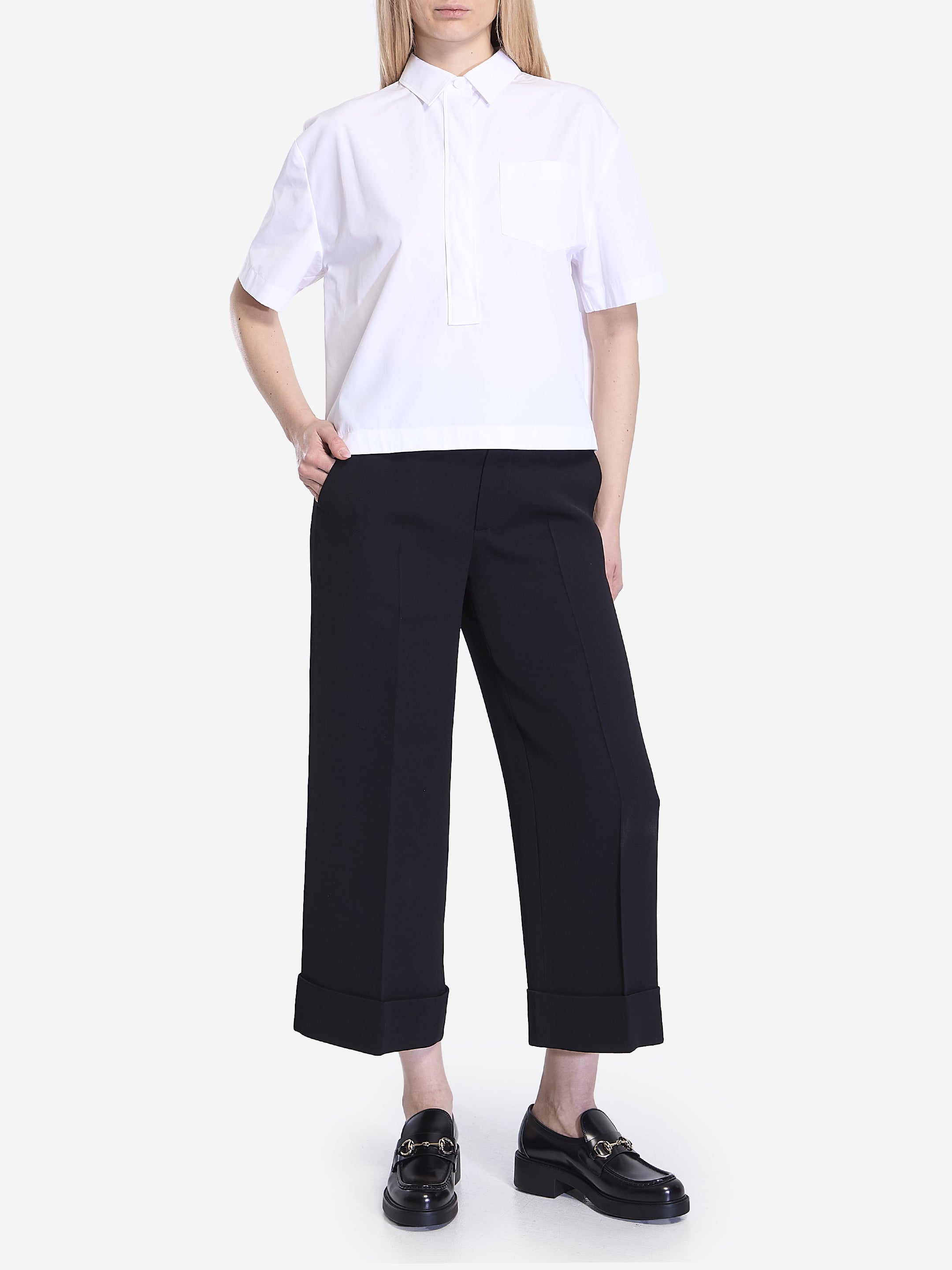 GUCCI 42 shirt with embossed logo