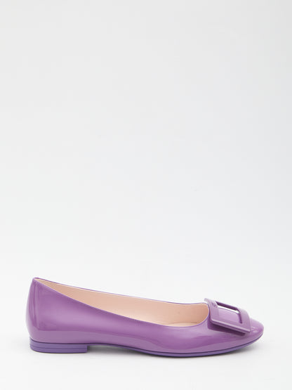 ROGER VIVIER 35 gommettine roundy ballerinas