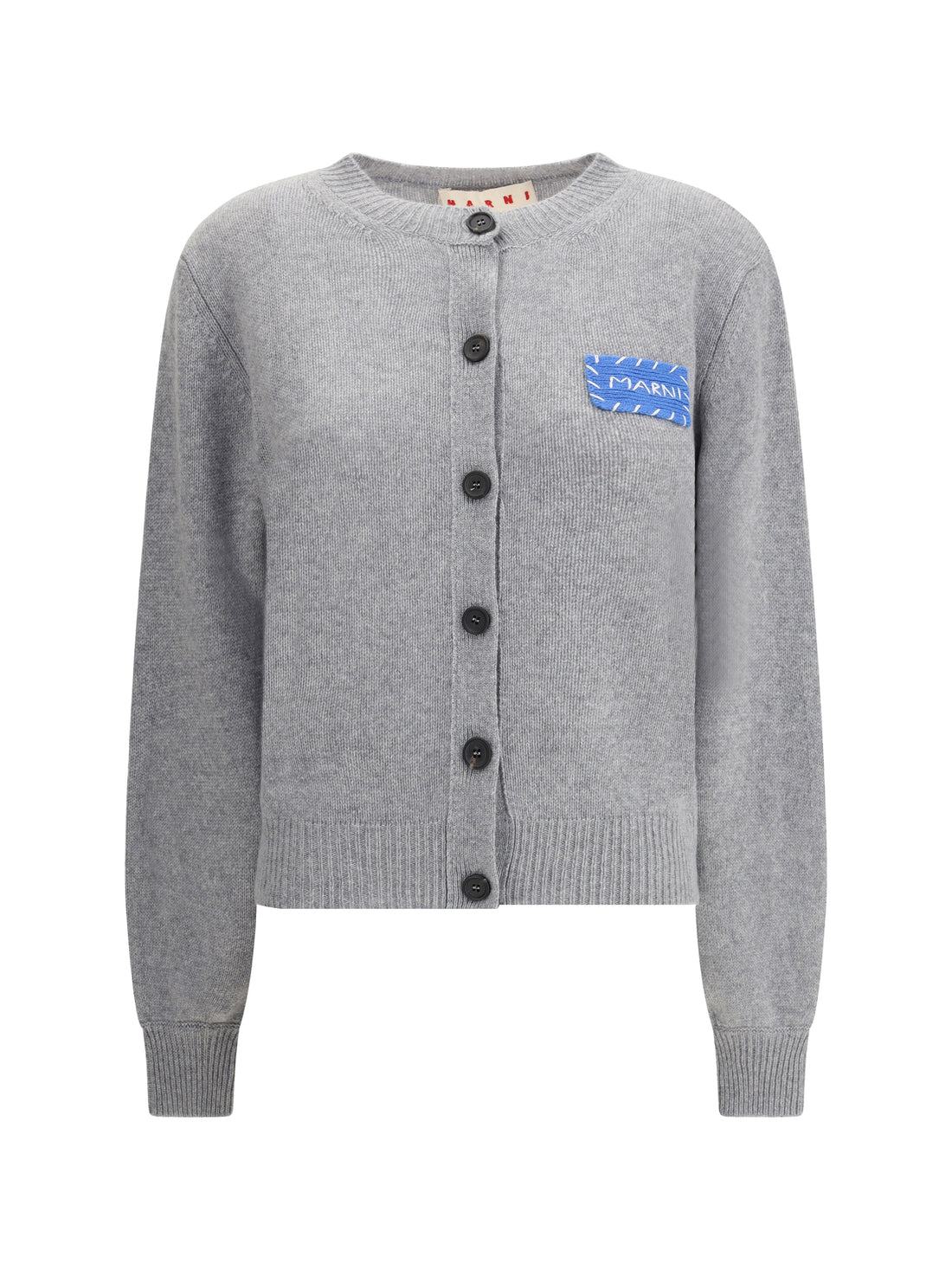 MARNI 42 cashmere cardigan with patch