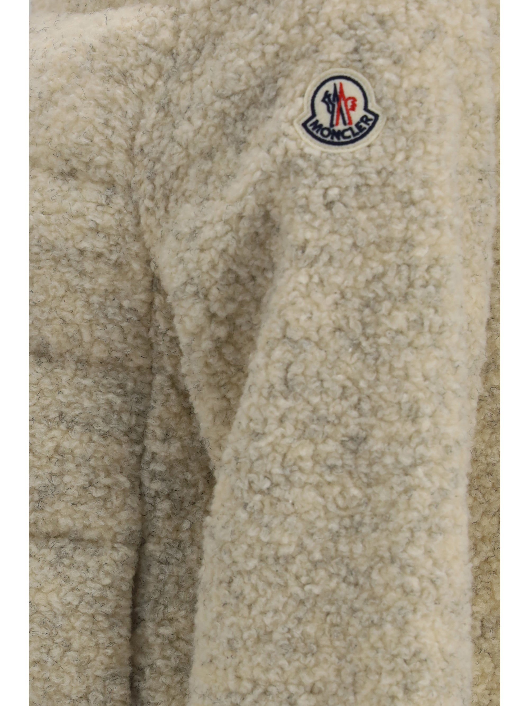 padded teddy hoodie