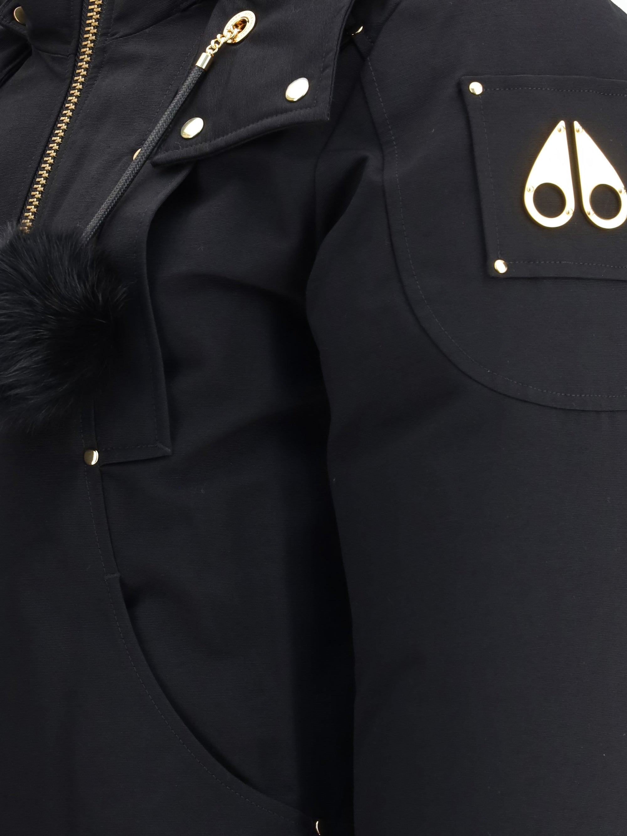 MOOSE KNUCKLES L gold series original sainte flavie bomber jacket