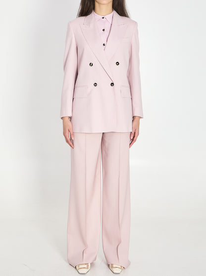 MAX MARA 38 double-breasted ombrosa jacket