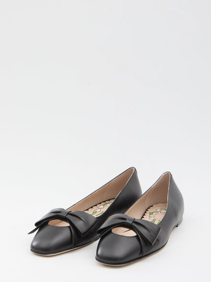 VALENTINO GARAVANI 36 bowow ballerina flats 