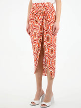 ETRO 42 sarong skirt with graphic print