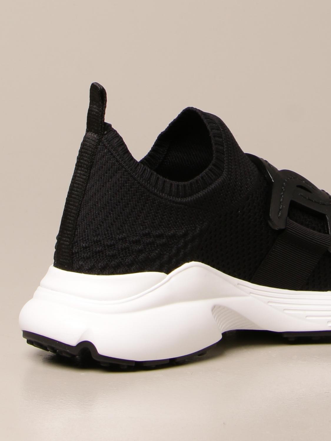 technical knit sneakers