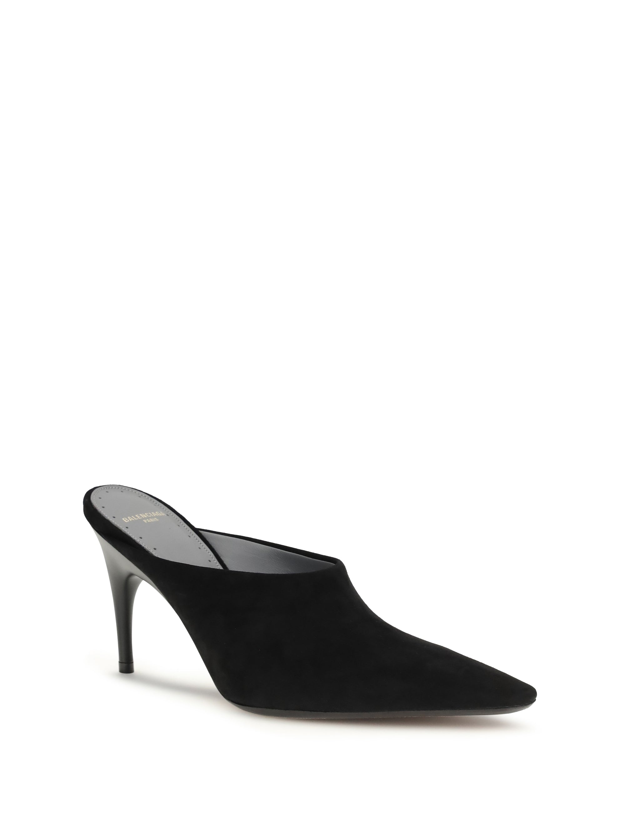 duchesse suede mule