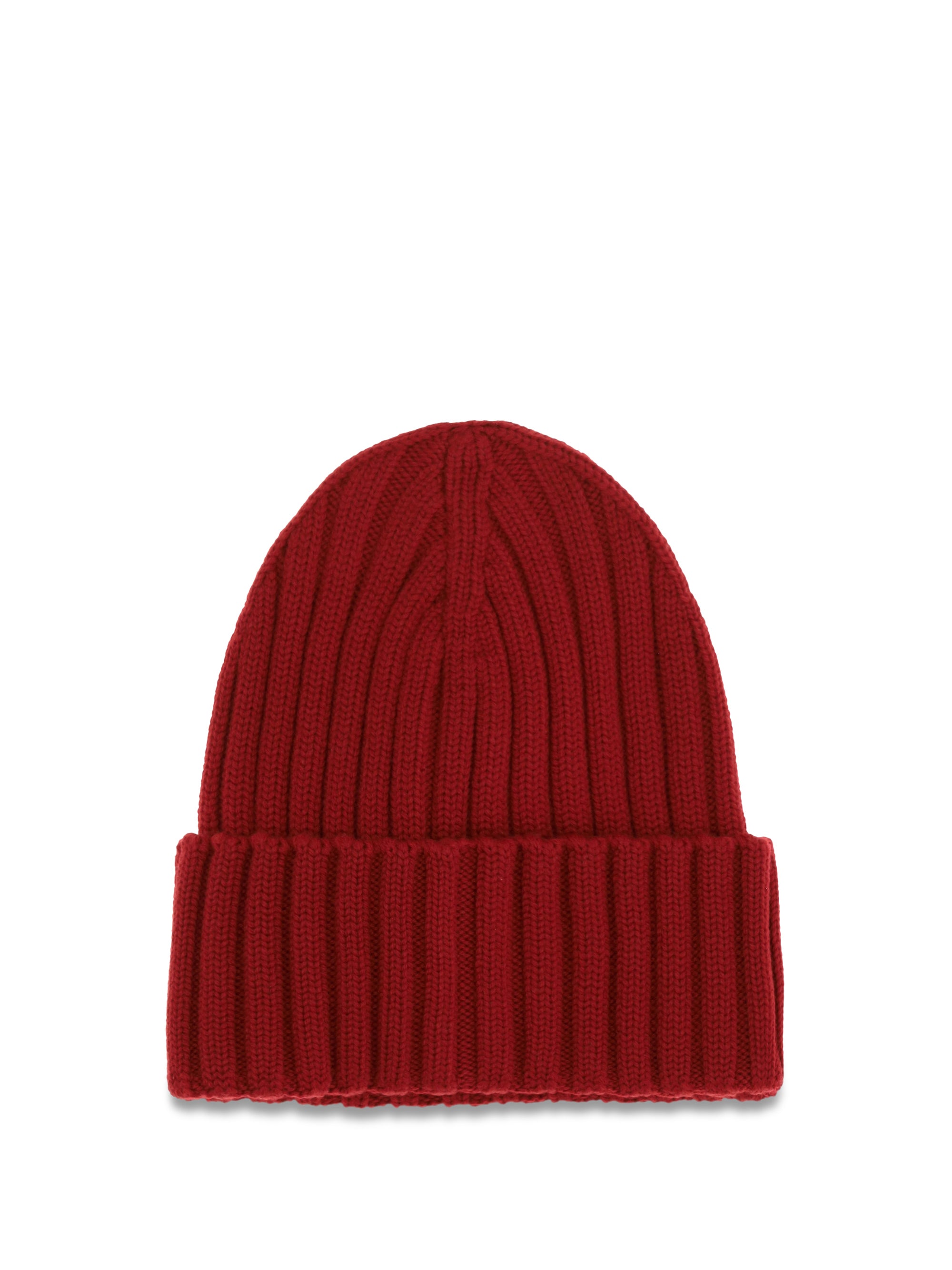 wool beanie with logo
