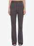 BOTTEGA VENETA 38 wool trousers with thin stripes