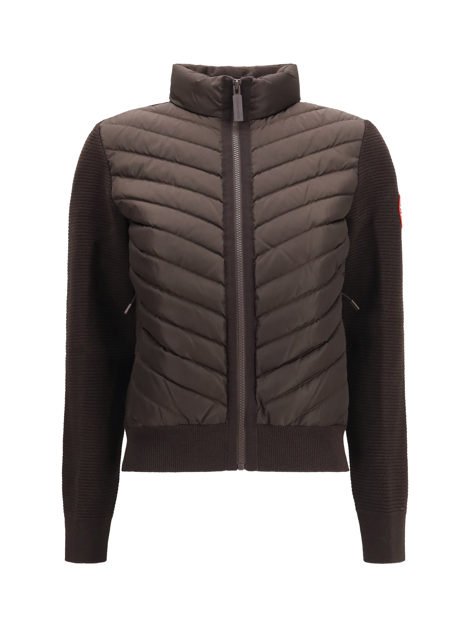hybridge down jacket
