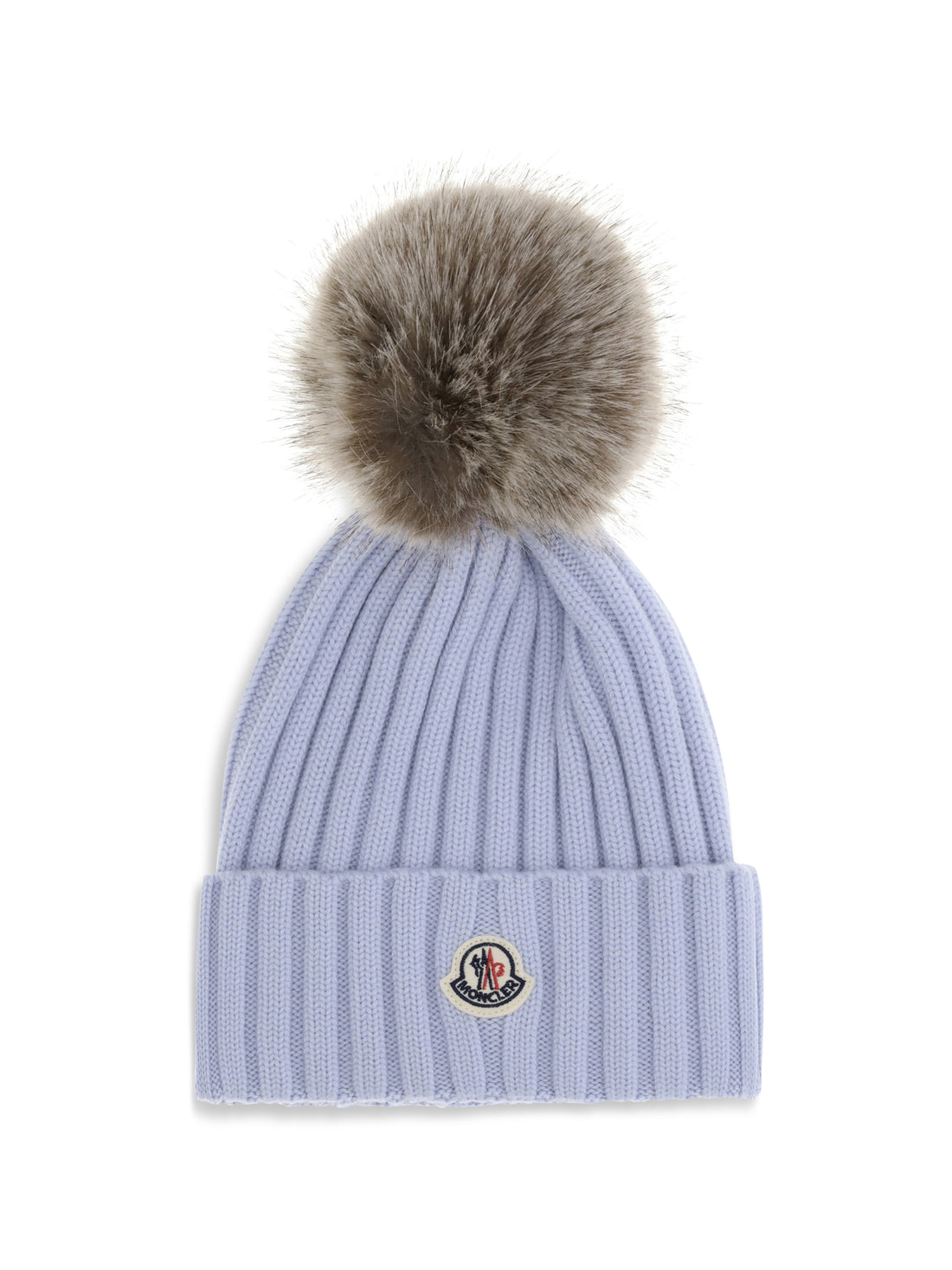 MONCLER OS pom pom wool hat