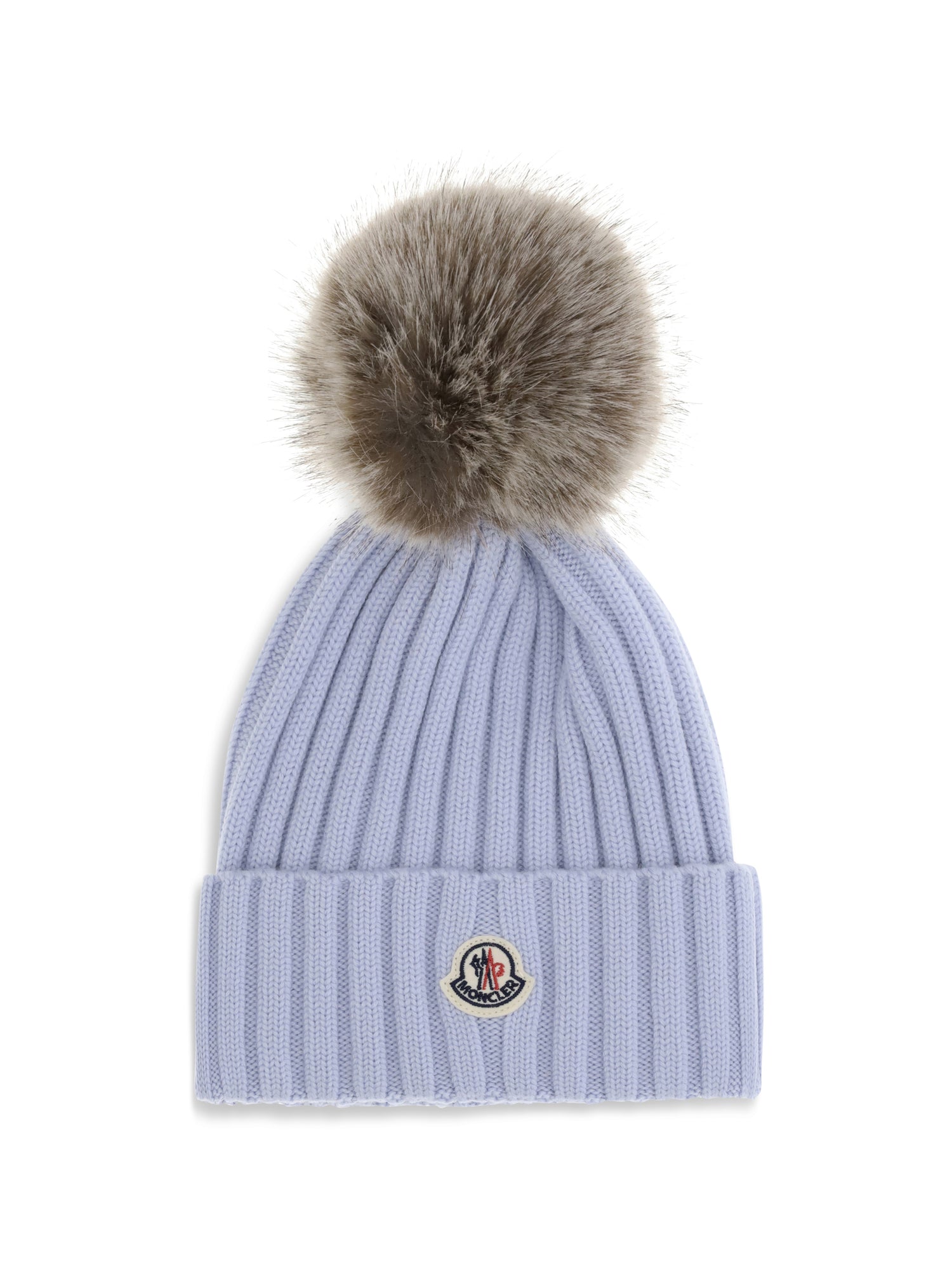 MONCLER OS pom pom wool hat