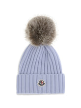 MONCLER OS pom pom wool hat