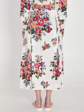 DOLCE&GABBANA 40 long skirt with a floral print