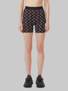 moon jersey mini shorts
