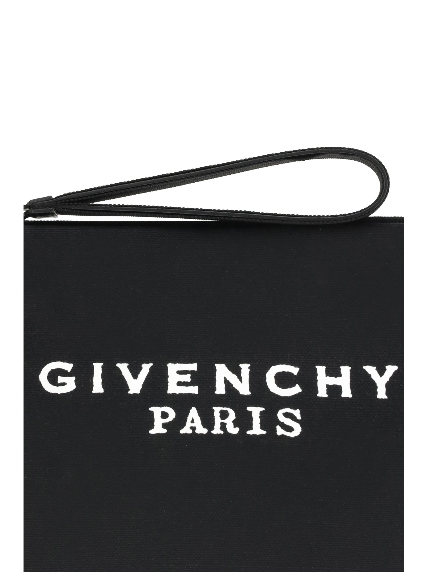 GIVENCHY OS canvas pouch bag