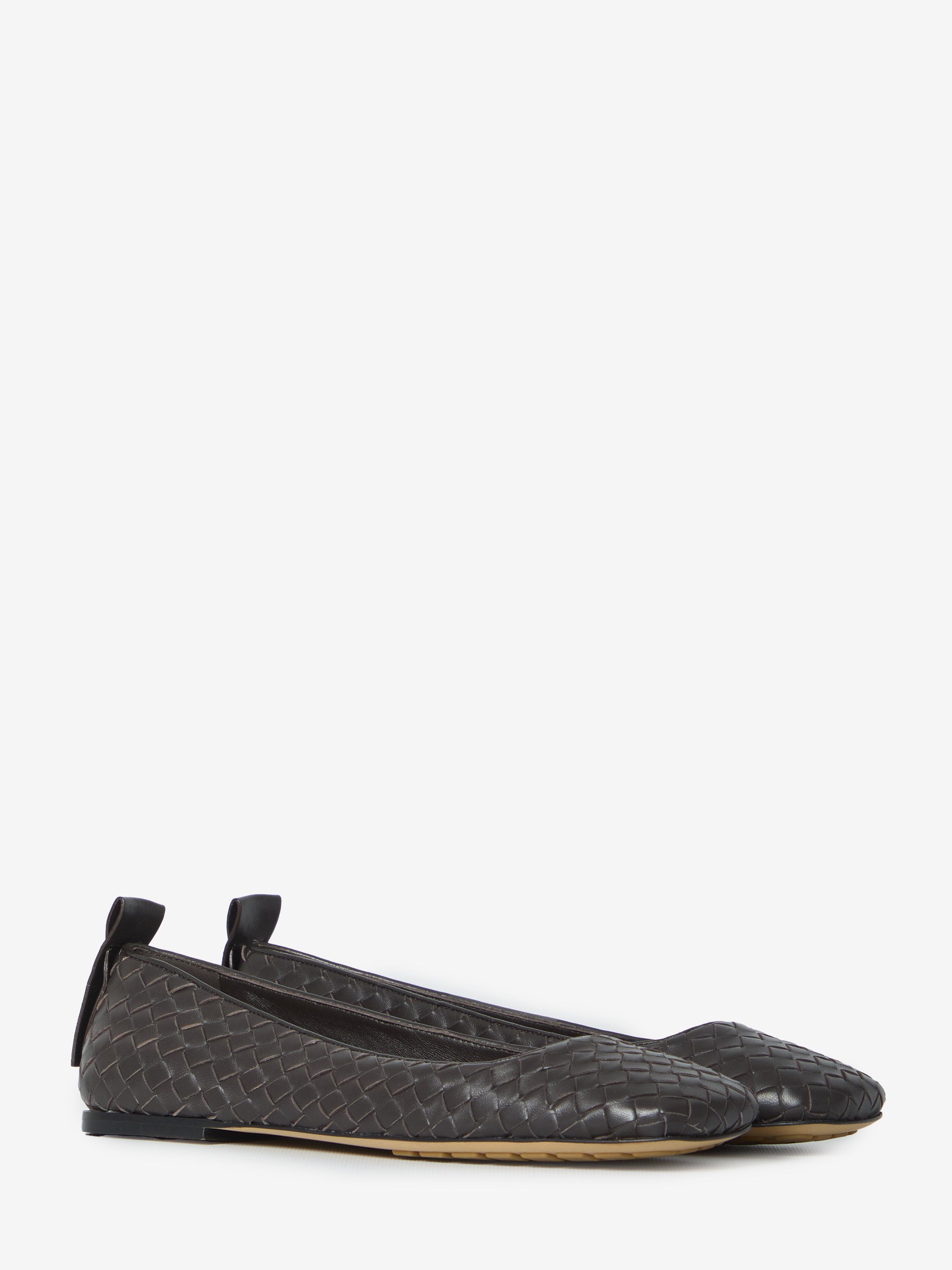 espresso charlotte ballet flats