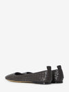 espresso charlotte ballet flats