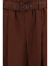 cotton loose pants with monili