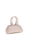 antigona east-west mini leather box handbag