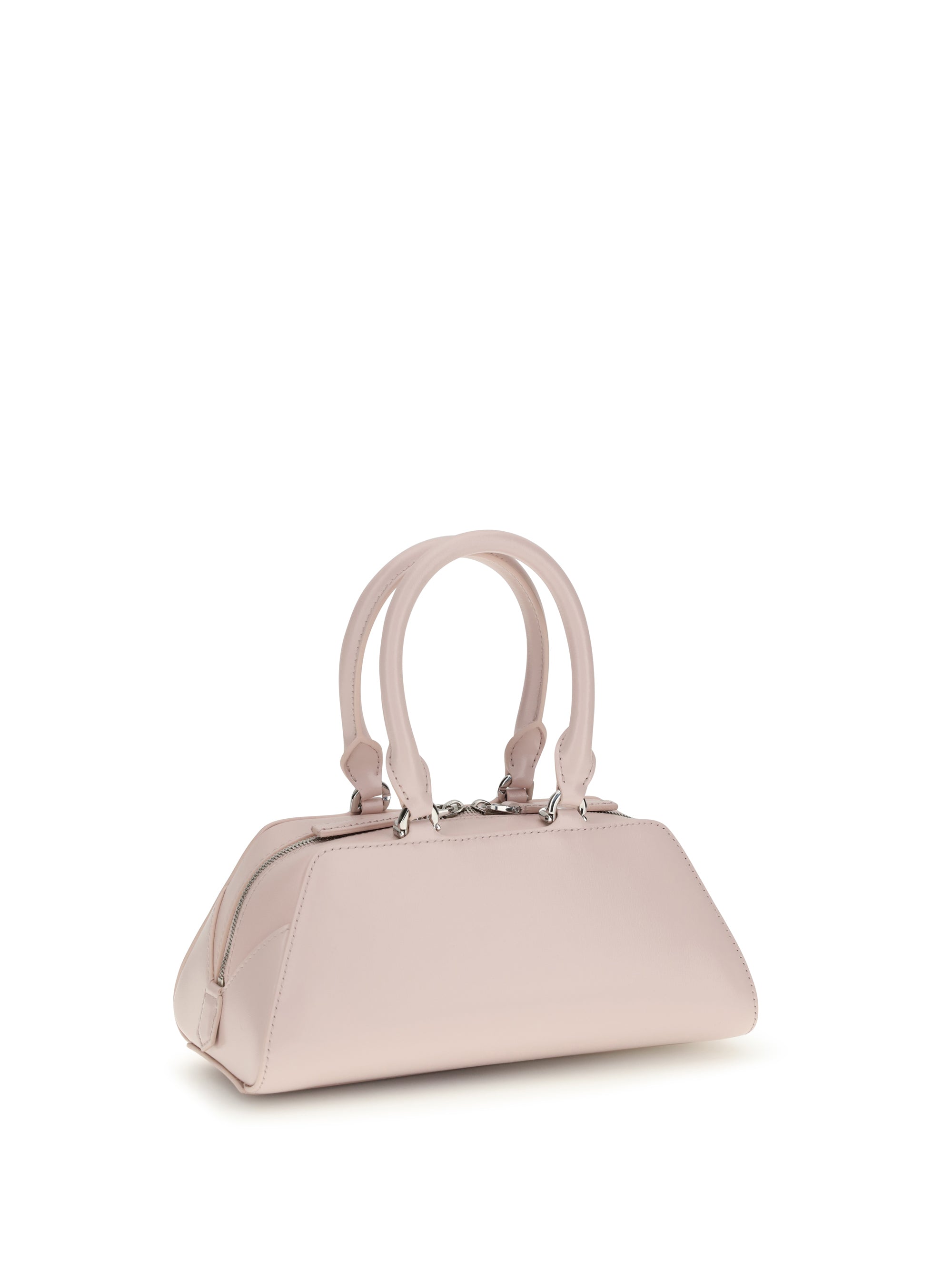 antigona east-west mini leather box handbag