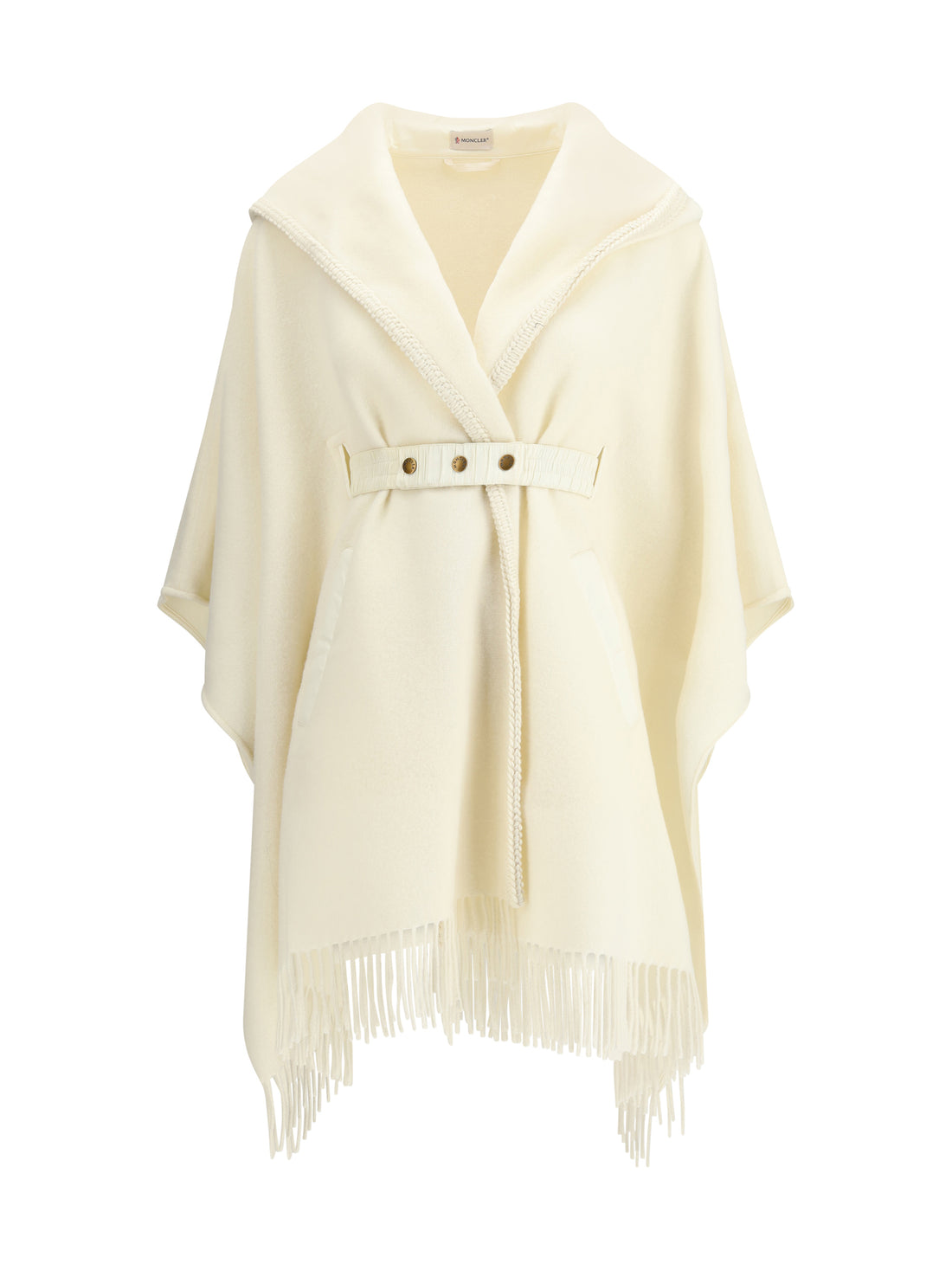 MONCLER OS wool cape