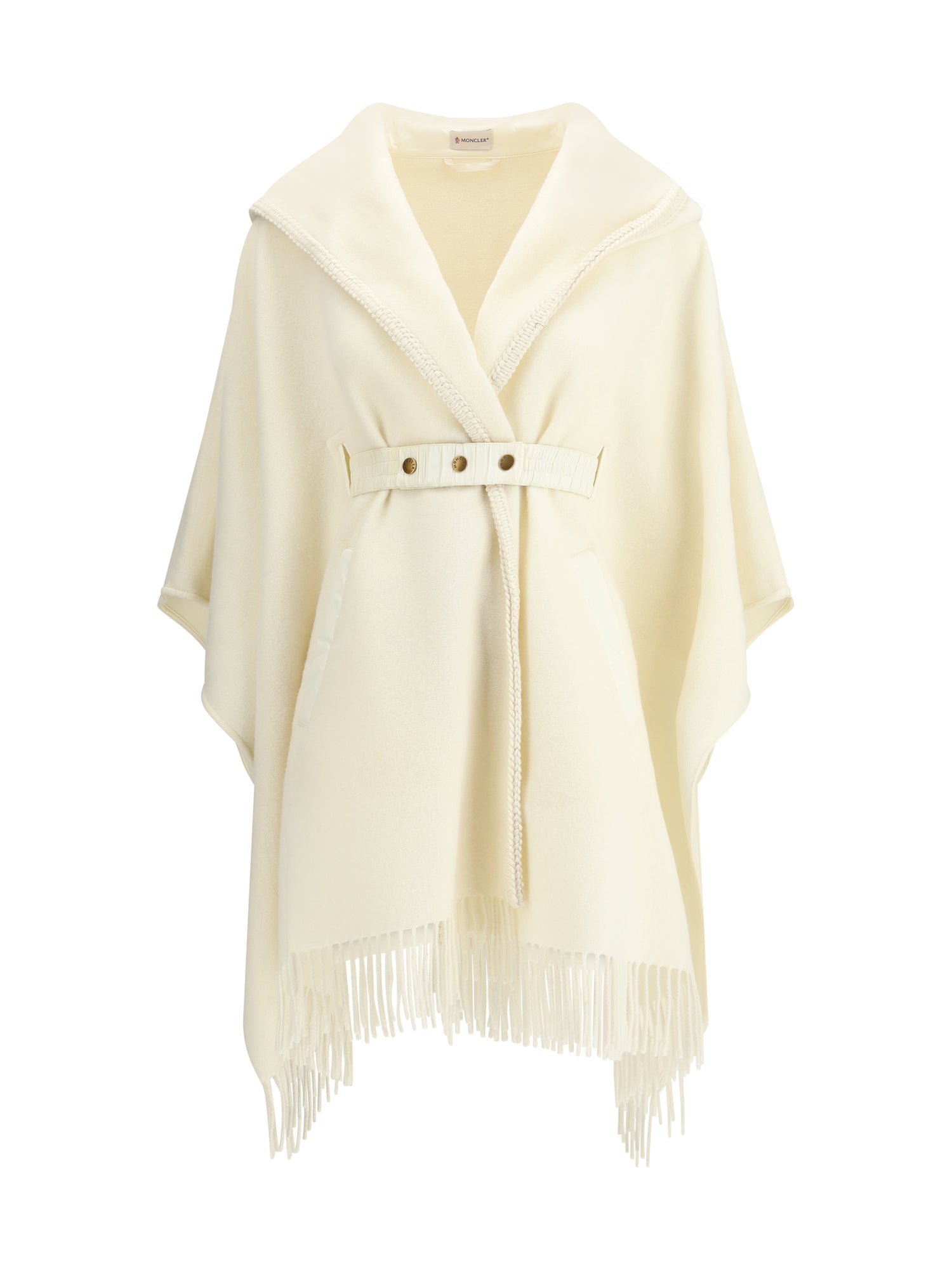 MONCLER OS wool cape