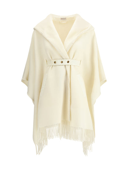 MONCLER OS wool cape