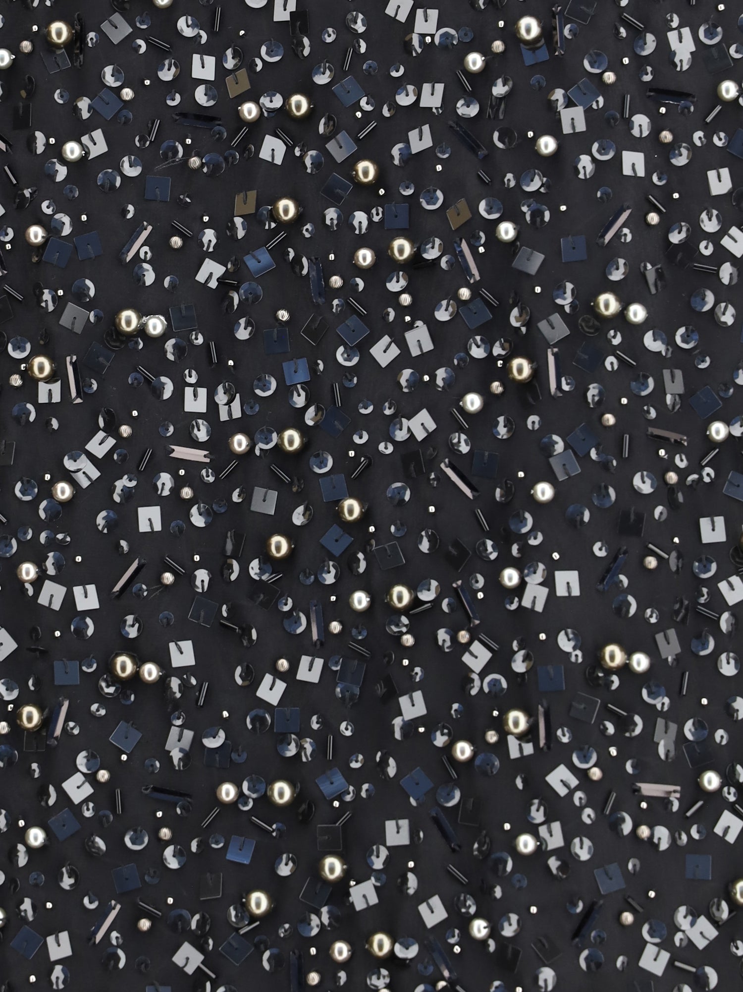 SACAI 1 sequin embroidery skirt