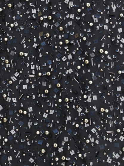 SACAI 1 sequin embroidery skirt