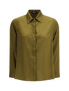 flared shirt in viscose