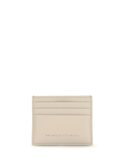 BRUNELLO CUCINELLI OS leather card holder