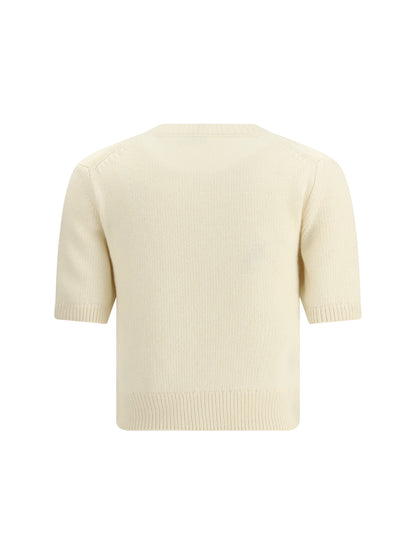 BURBERRY L wool and cashmere ekd knit