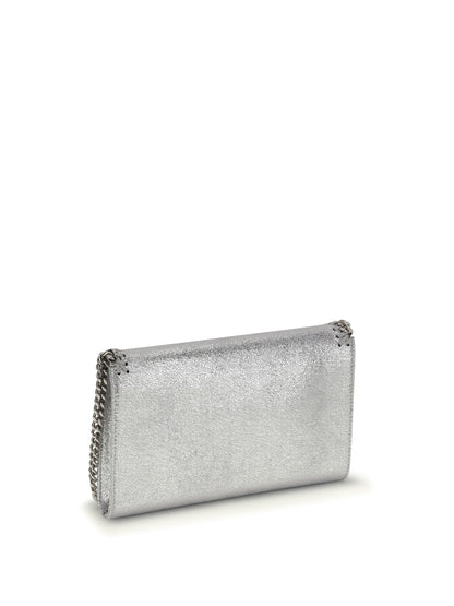 STELLA MCCARTNEY OS falabella metallic finish shoulder bag 