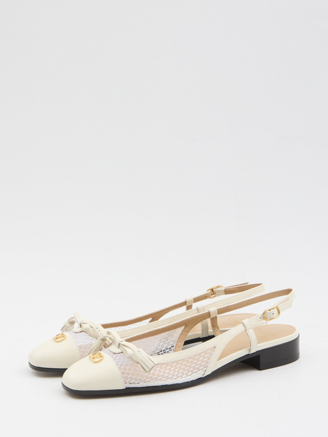 VALENTINO GARAVANI 36 valet du roi slingback flats