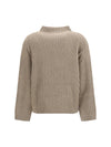 cashmere and wool turtleneck sweater