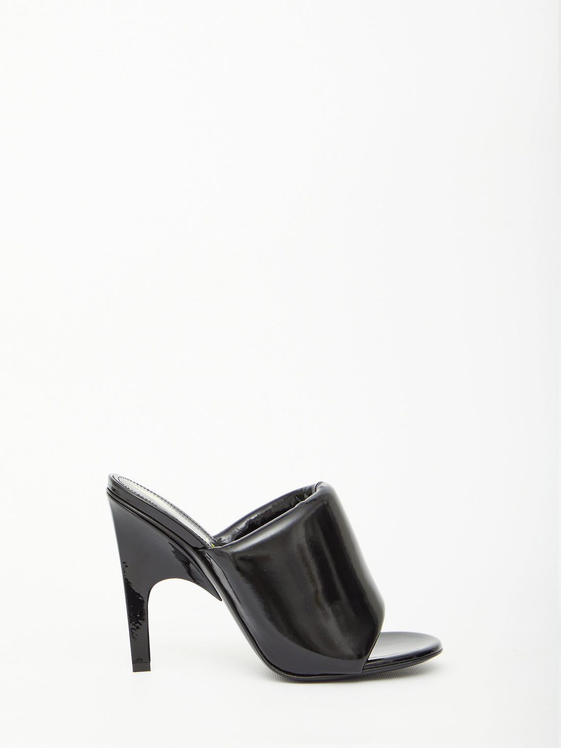 THE ATTICO 36 black rem sandals