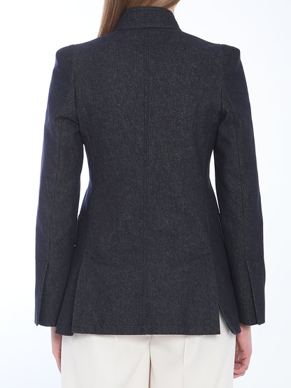 MAX MARA 44 slim-fit single-breasted blazer