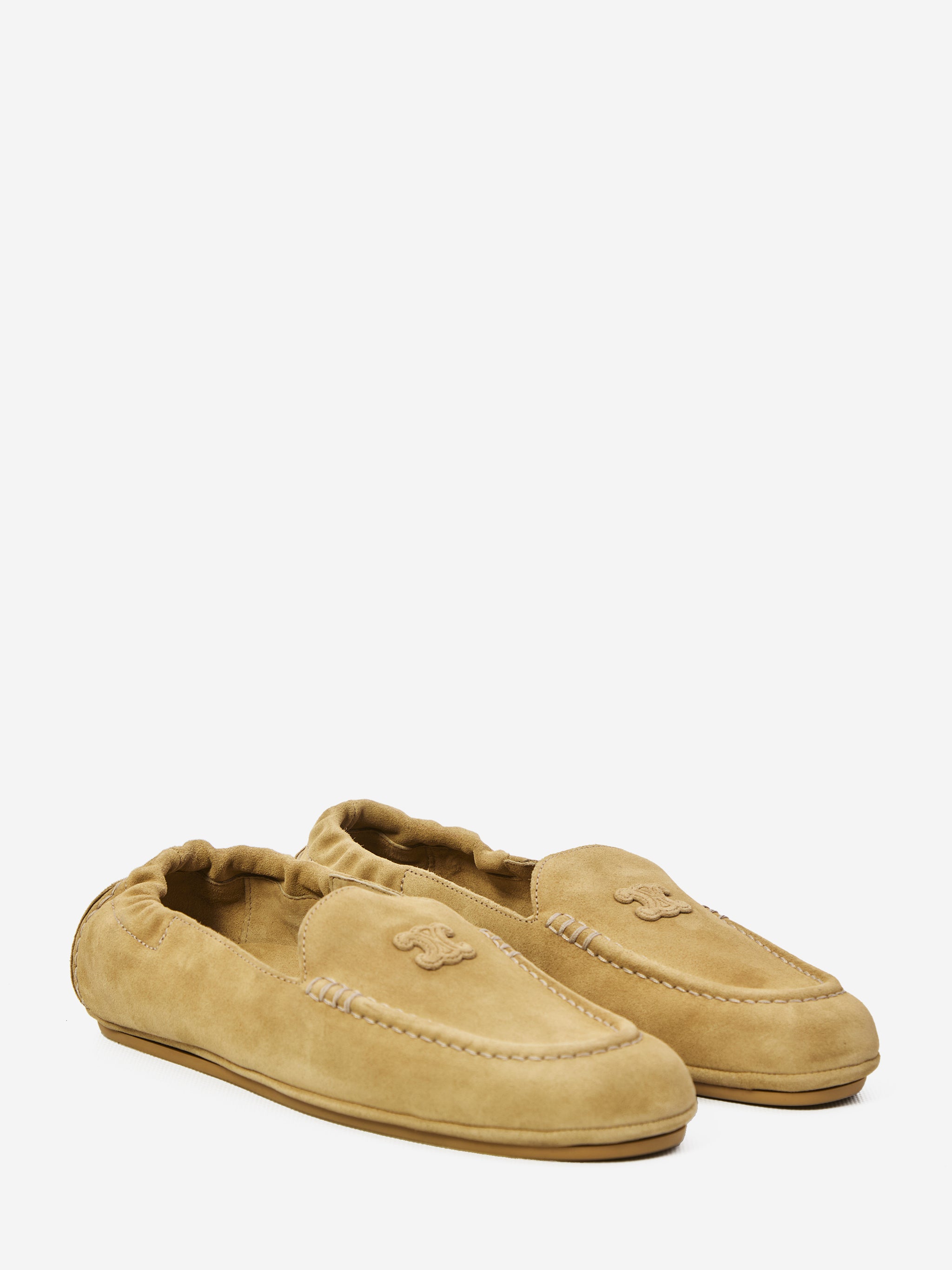 triomphe loafer with elastic insert