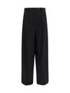 wide-leg tailored pants